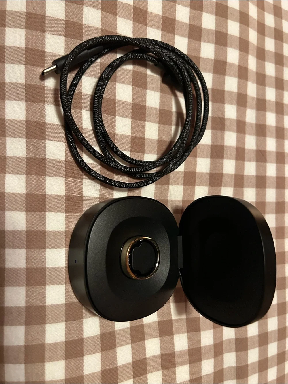 RingConn Gen 2 Smart Ring with Charging Case and Charging Cord